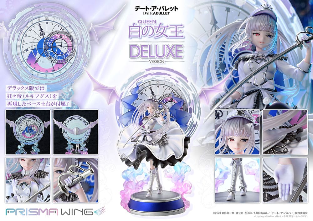 Queen Deluxe Version Prisma Wing PVC Statue 1/7 34 cm Date a Bullet Scalefiguren Yokina