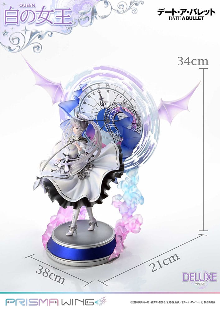Queen Deluxe Version Prisma Wing PVC Statue 1/7 34 cm Date a Bullet Scalefiguren Yokina