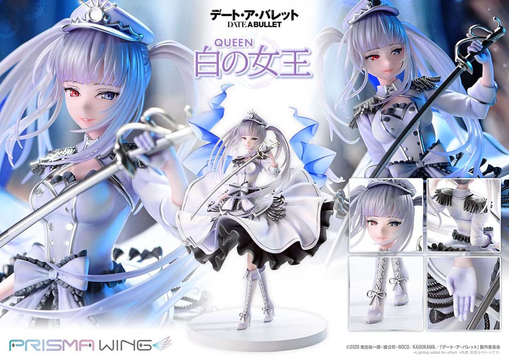 Queen Prisma Wing PVC Statue 1/7 29 cm Date a Bullet Scalefiguren Yokina