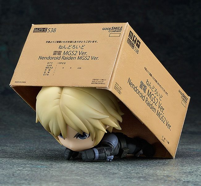 Raiden MGS2 Ver. Nendoroid Actionfigur 10 cm Metal Gear Solid Nendoroids Yokina