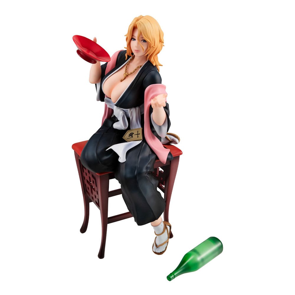Rangiku Matsumoto Tipsy Ver. G.E.M. Serie PVC Statue 19 cm Bleach: Thousand-Year Blood War Figmas Yokina