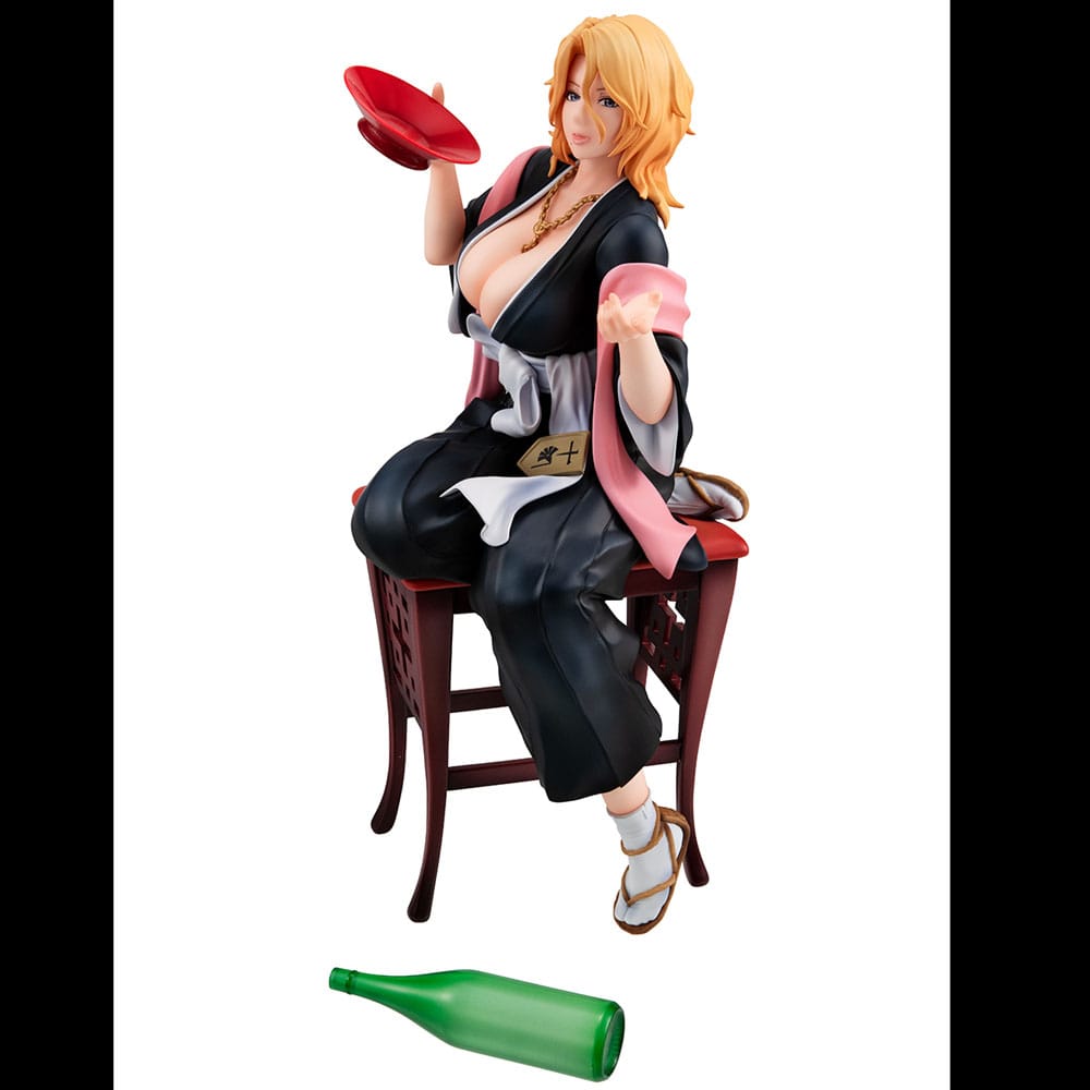 Rangiku Matsumoto Tipsy Ver. G.E.M. Serie PVC Statue 19 cm Bleach: Thousand-Year Blood War Figmas Yokina