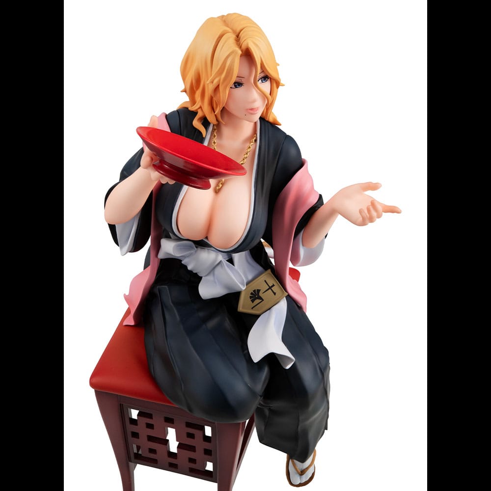 Rangiku Matsumoto Tipsy Ver. G.E.M. Serie PVC Statue 19 cm Bleach: Thousand-Year Blood War Figmas Yokina