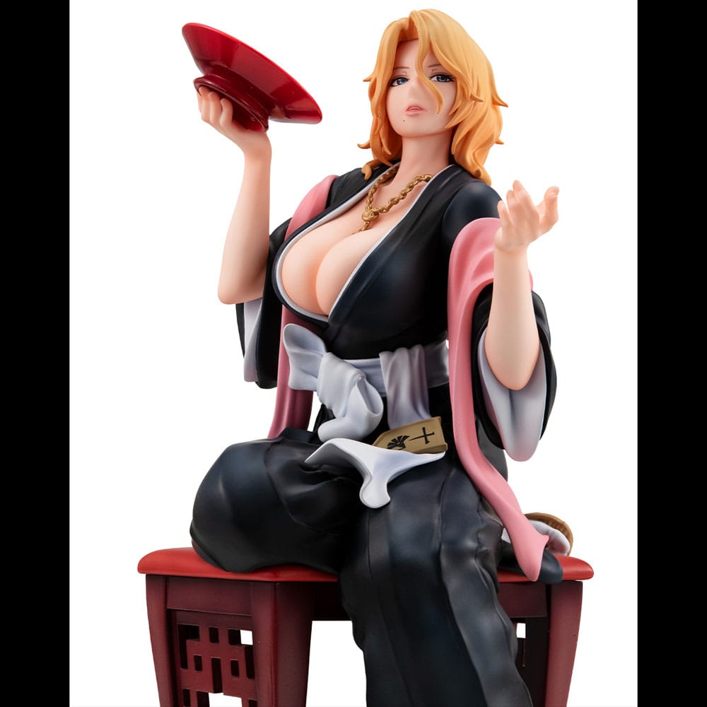 Rangiku Matsumoto Tipsy Ver. G.E.M. Serie PVC Statue 19 cm Bleach: Thousand-Year Blood War Figmas Yokina
