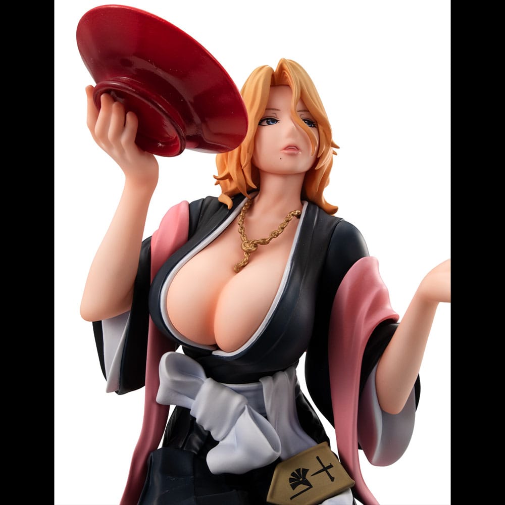Rangiku Matsumoto Tipsy Ver. G.E.M. Serie PVC Statue 19 cm Bleach: Thousand-Year Blood War Figmas Yokina