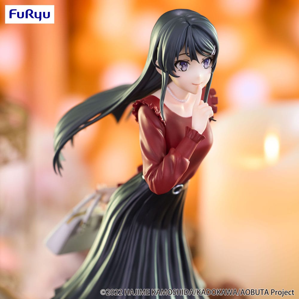 Rascal Does Not Dream of Bunny Girl Senpai Trio-Try-iT PVC Statue Mai Sakurajima Winter Outfit Ver. 21 cm Prizefiguren Yokina