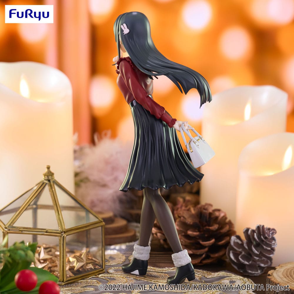 Rascal Does Not Dream of Bunny Girl Senpai Trio-Try-iT PVC Statue Mai Sakurajima Winter Outfit Ver. 21 cm Prizefiguren Yokina