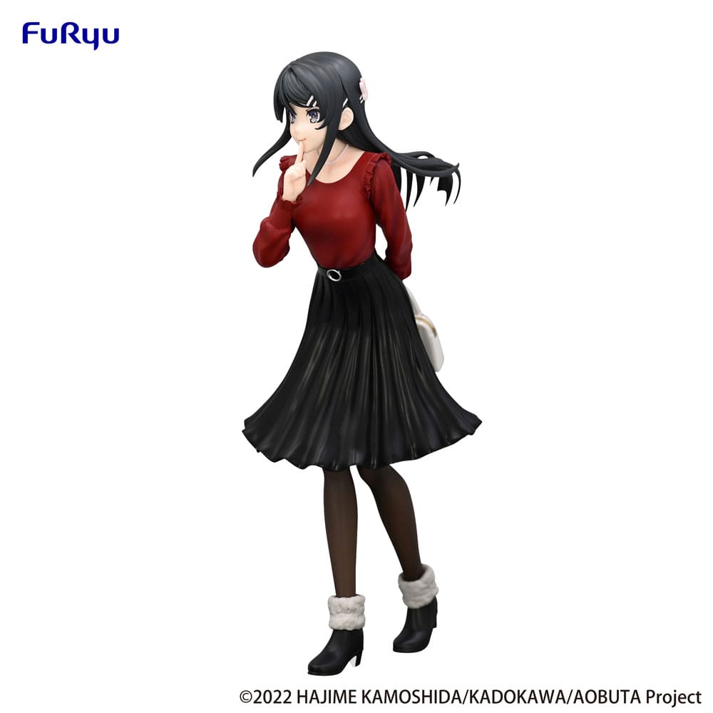 Rascal Does Not Dream of Bunny Girl Senpai Trio-Try-iT PVC Statue Mai Sakurajima Winter Outfit Ver. 21 cm Prizefiguren Yokina