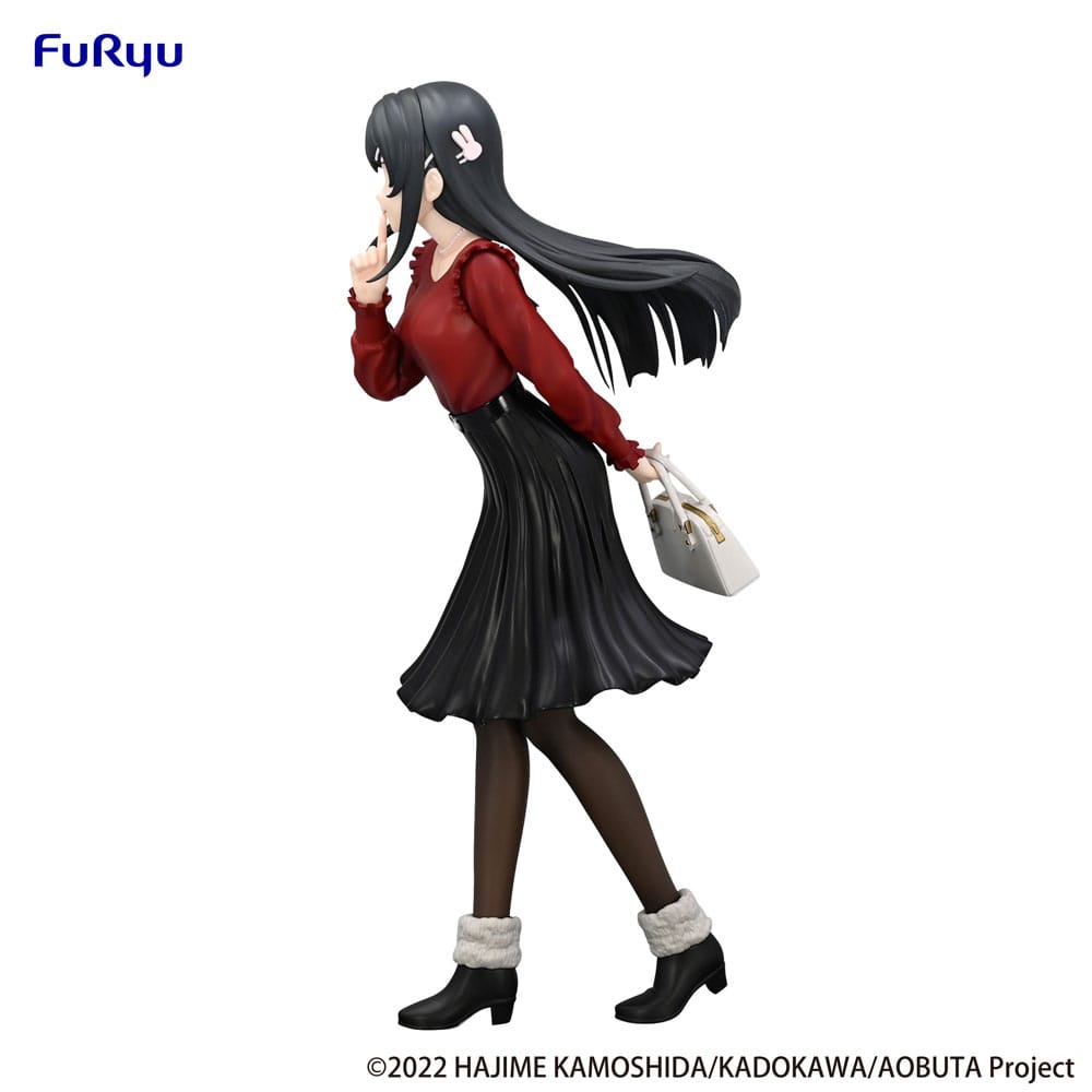 Rascal Does Not Dream of Bunny Girl Senpai Trio-Try-iT PVC Statue Mai Sakurajima Winter Outfit Ver. 21 cm Prizefiguren Yokina