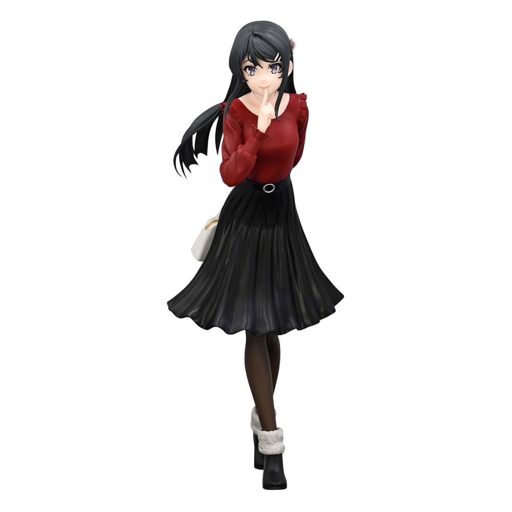 Rascal Does Not Dream of Bunny Girl Senpai Trio-Try-iT PVC Statue Mai Sakurajima Winter Outfit Ver. 21 cm Prizefiguren Yokina