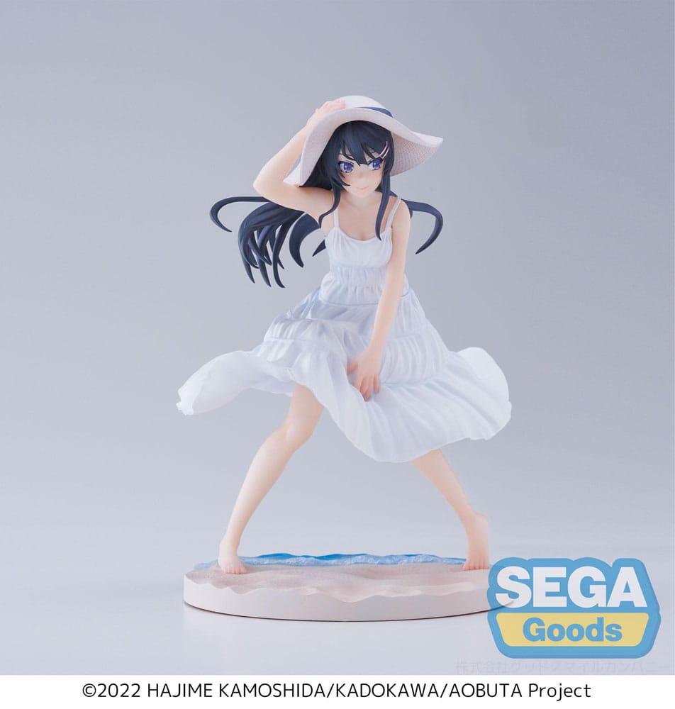 Rascal Does Not Dream of a Bunny Girl Senpai Luminasta PVC Statue Mai Sakurajima Summer Dress 17 cm Prizefiguren Yokina