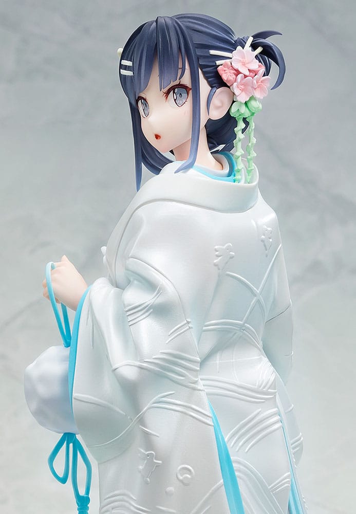 Rascal Does Not Dream of a Bunny Girl Senpai Statue 1/7 Mai Sakurajima White Kimono Ver. 23 cm Scalefiguren Yokina