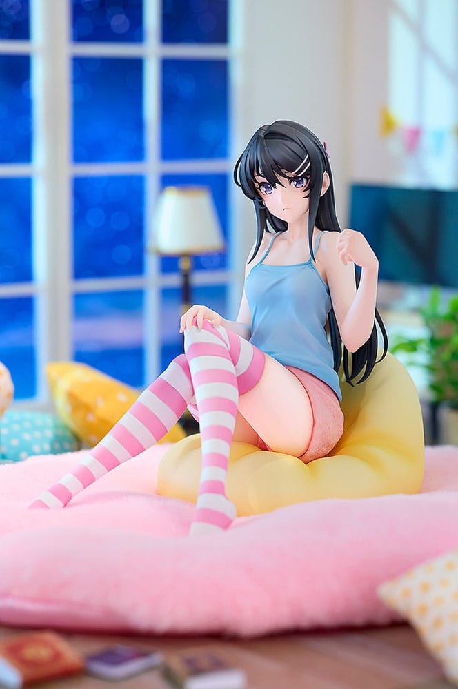 Rascal Does Not Dream of a Knapsack Kid PVC Statue 1/7 Mai Sakurajima Hoodie Look Rabbit Ears Ver. 18 cm Scalefiguren Yokina