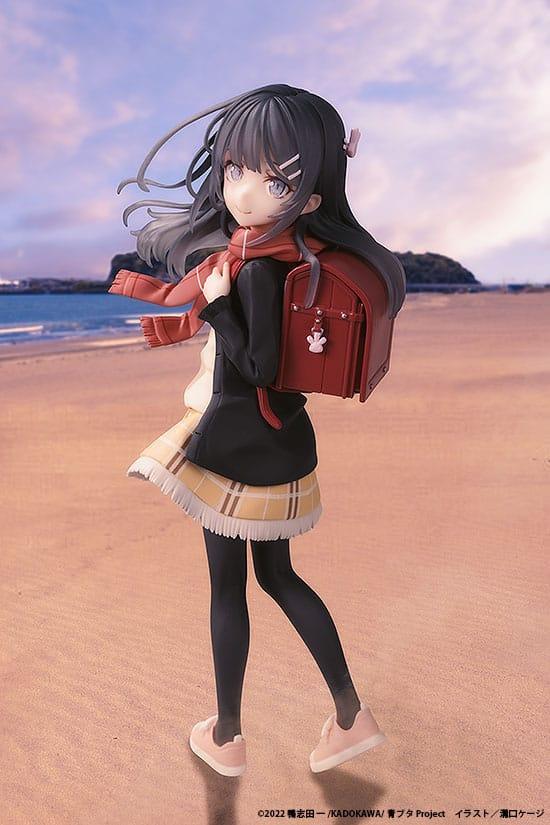 Rascal Does Not Dream of a Knapsack Kid PVC Statue Mai Sakurajima High School Graduation Ver. & Knapsack Kid 19 cm Prizefiguren Yokina