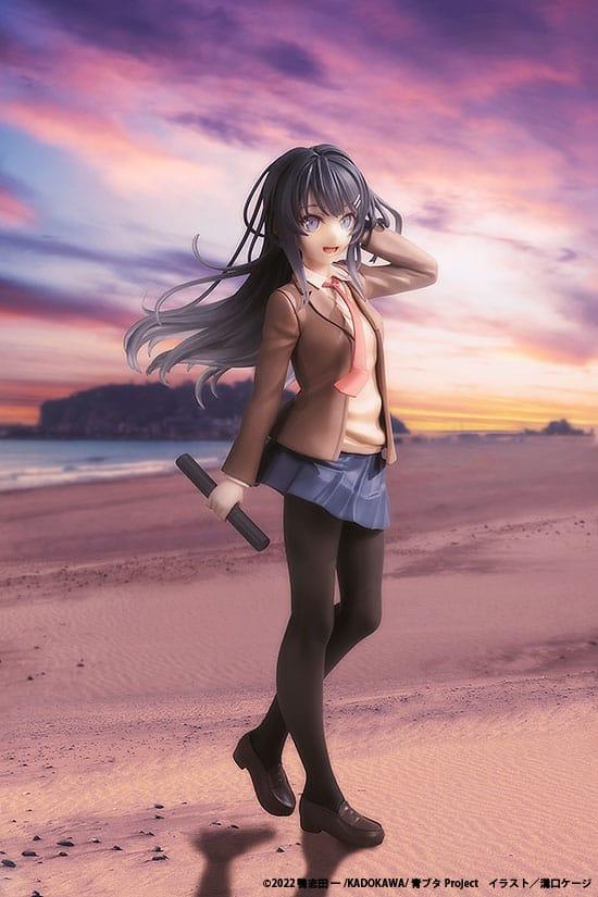 Rascal Does Not Dream of a Knapsack Kid PVC Statue Mai Sakurajima High School Graduation Ver. & Knapsack Kid 19 cm Prizefiguren Yokina