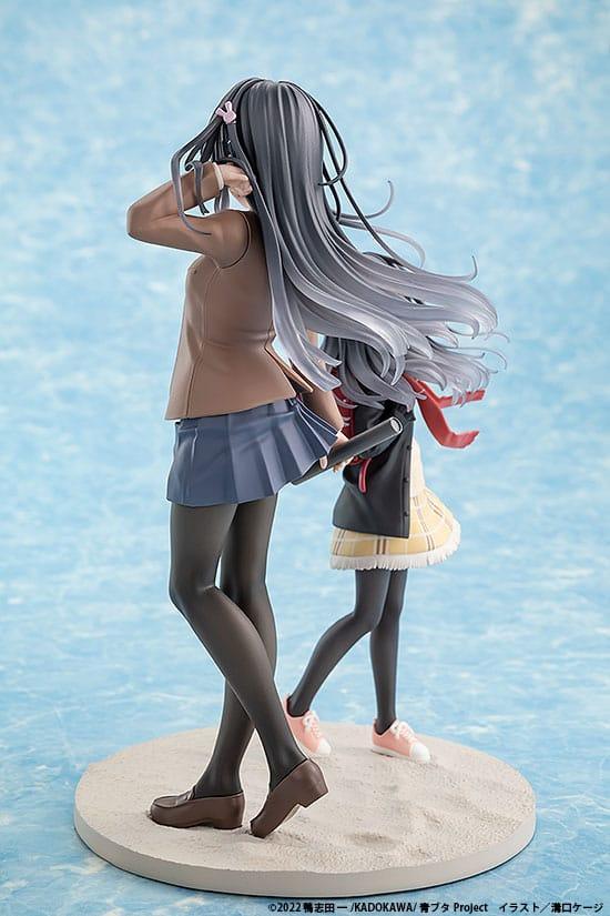 Rascal Does Not Dream of a Knapsack Kid PVC Statue Mai Sakurajima High School Graduation Ver. & Knapsack Kid 19 cm Prizefiguren Yokina