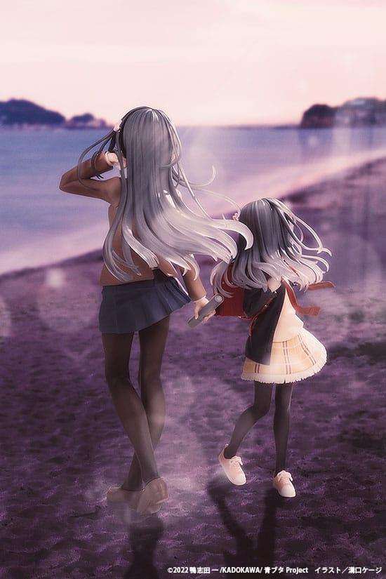 Rascal Does Not Dream of a Knapsack Kid PVC Statue Mai Sakurajima High School Graduation Ver. & Knapsack Kid 19 cm Prizefiguren Yokina