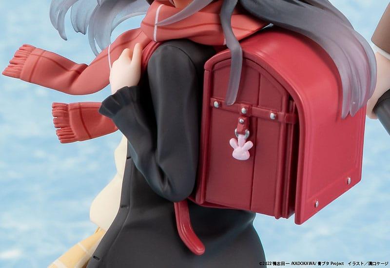 Rascal Does Not Dream of a Knapsack Kid PVC Statue Mai Sakurajima High School Graduation Ver. & Knapsack Kid 19 cm Prizefiguren Yokina