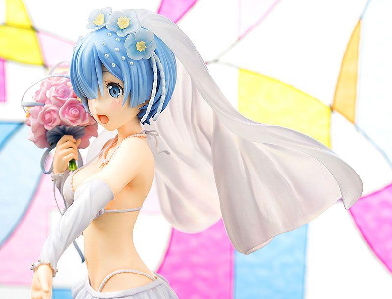 Re:ZERO -Starting Life in Another World- PVC Statue 1/7 Rem Wedding Ver. 22 cm Scalefiguren Yokina