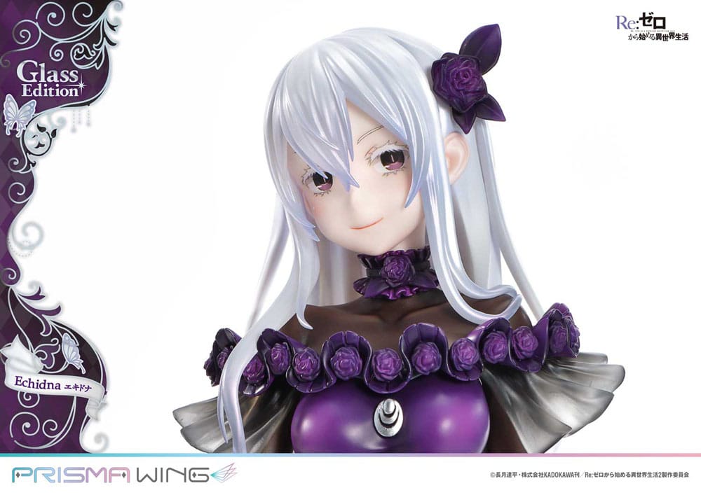 Re:ZERO Starting Life in Another World Prisma Wing PVC Statue 1/7 Echidna Glass Edition 24 cm Scalefiguren Yokina
