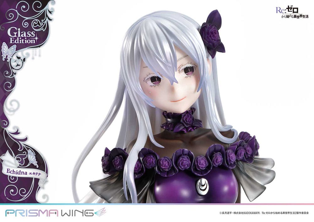 Re:ZERO Starting Life in Another World Prisma Wing PVC Statue 1/7 Echidna Glass Edition 24 cm Scalefiguren Yokina