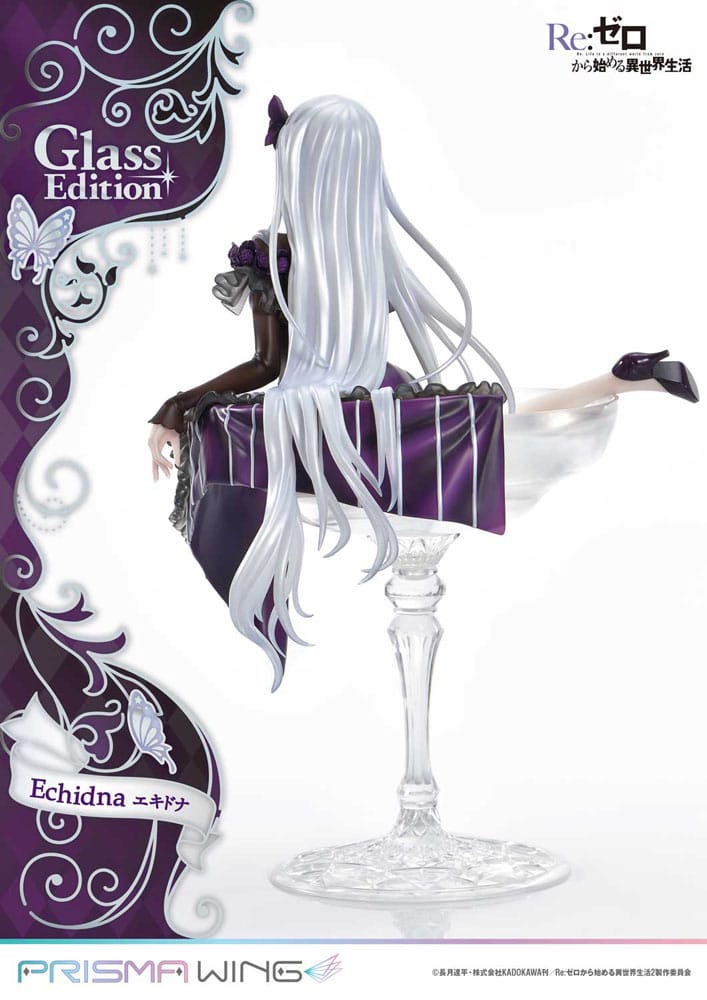 Re:ZERO Starting Life in Another World Prisma Wing PVC Statue 1/7 Echidna Glass Edition 24 cm Scalefiguren Yokina