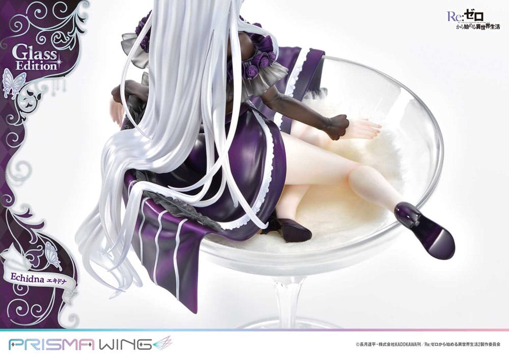 Re:ZERO Starting Life in Another World Prisma Wing PVC Statue 1/7 Echidna Glass Edition 24 cm Scalefiguren Yokina