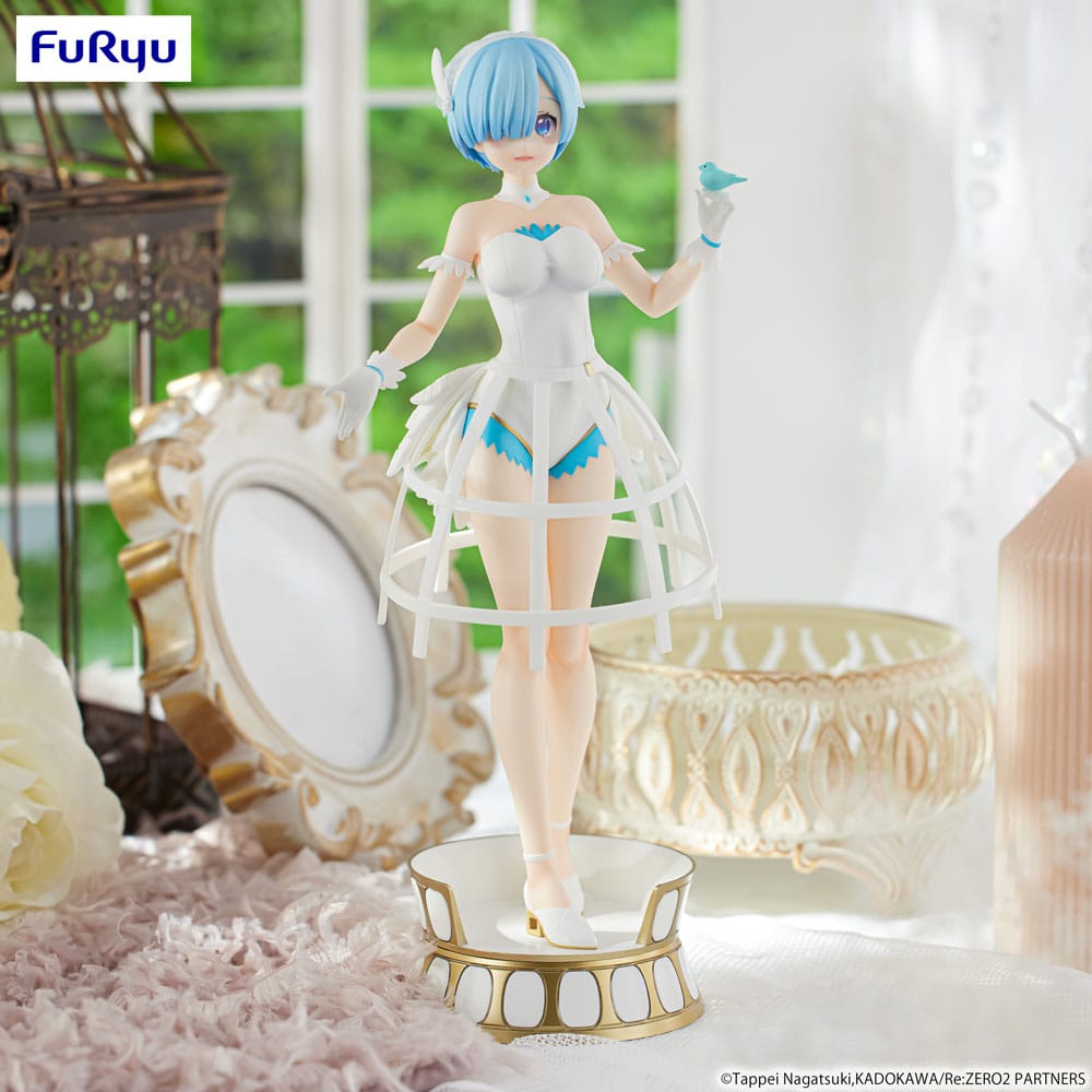 Re:Zero Exceed Creative PVC Statue Rem Cage Dress 22 cm Prizefiguren Yokina