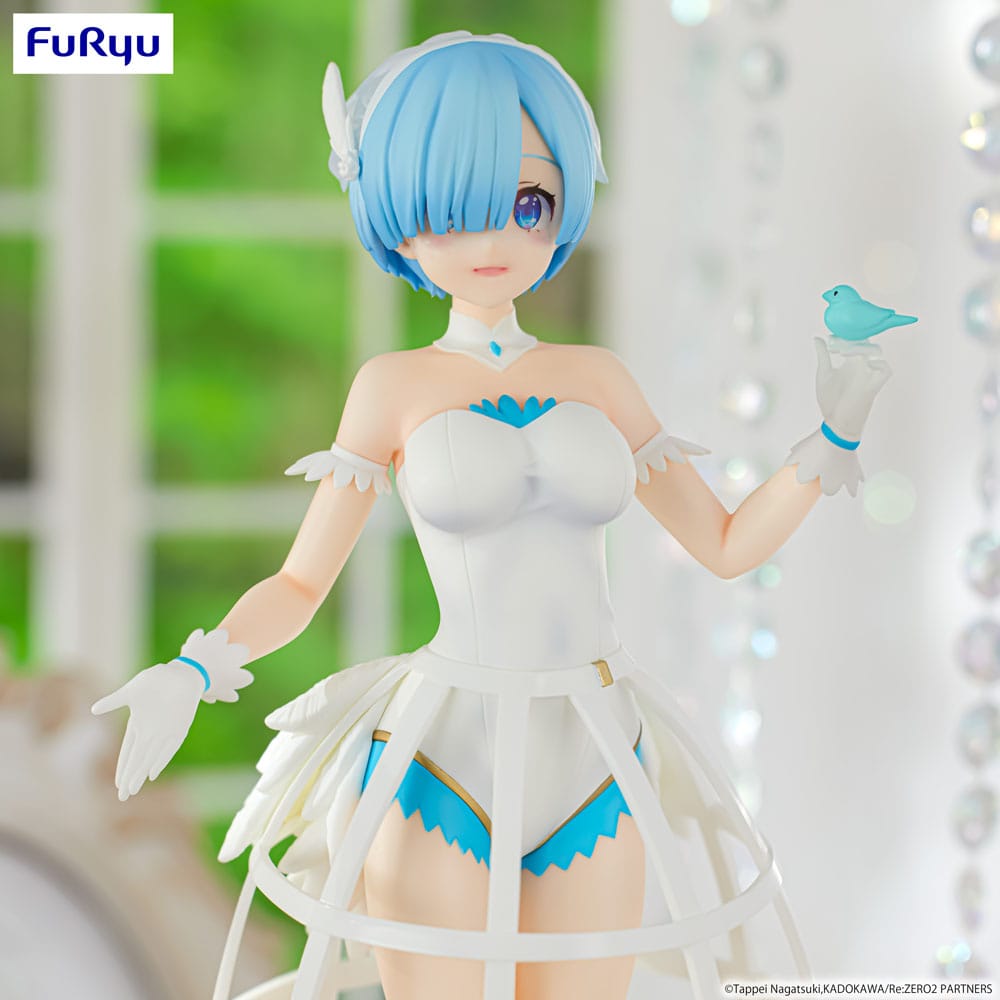 Re:Zero Exceed Creative PVC Statue Rem Cage Dress 22 cm Prizefiguren Yokina