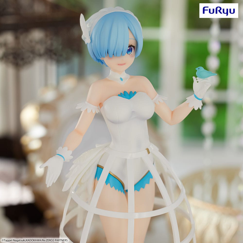 Re:Zero Exceed Creative PVC Statue Rem Cage Dress 22 cm Prizefiguren Yokina