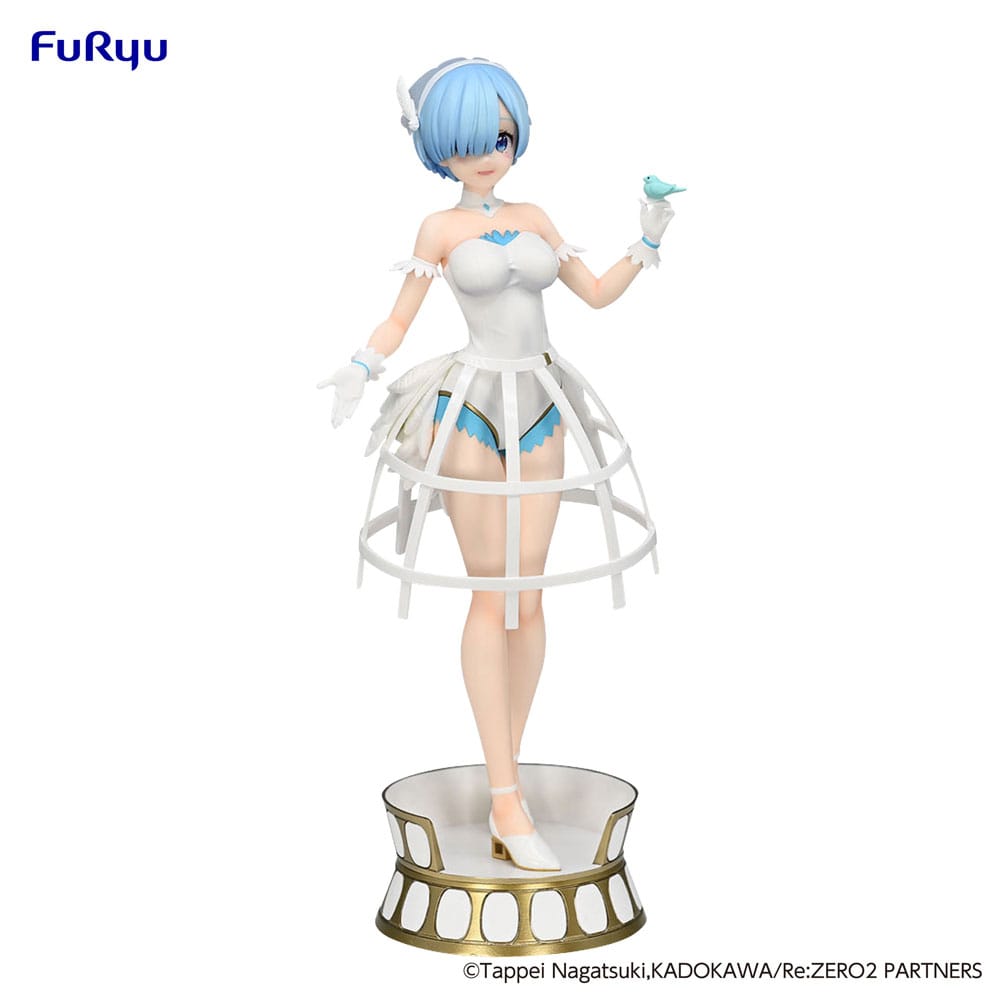 Re:Zero Exceed Creative PVC Statue Rem Cage Dress 22 cm Prizefiguren Yokina