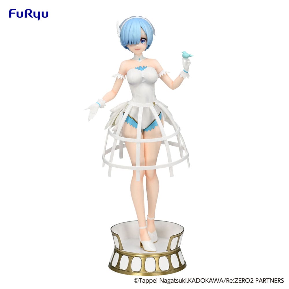 Re:Zero Exceed Creative PVC Statue Rem Cage Dress 22 cm Prizefiguren Yokina