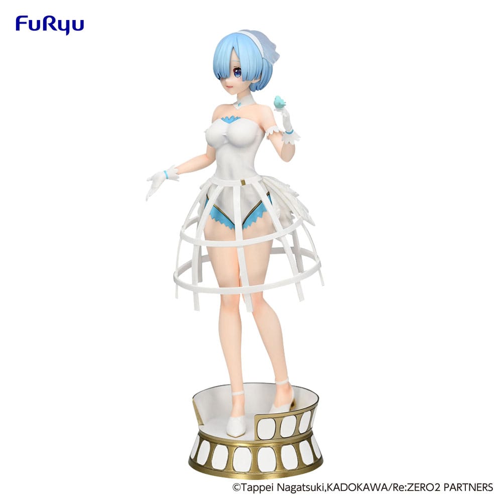 Re:Zero Exceed Creative PVC Statue Rem Cage Dress 22 cm Prizefiguren Yokina