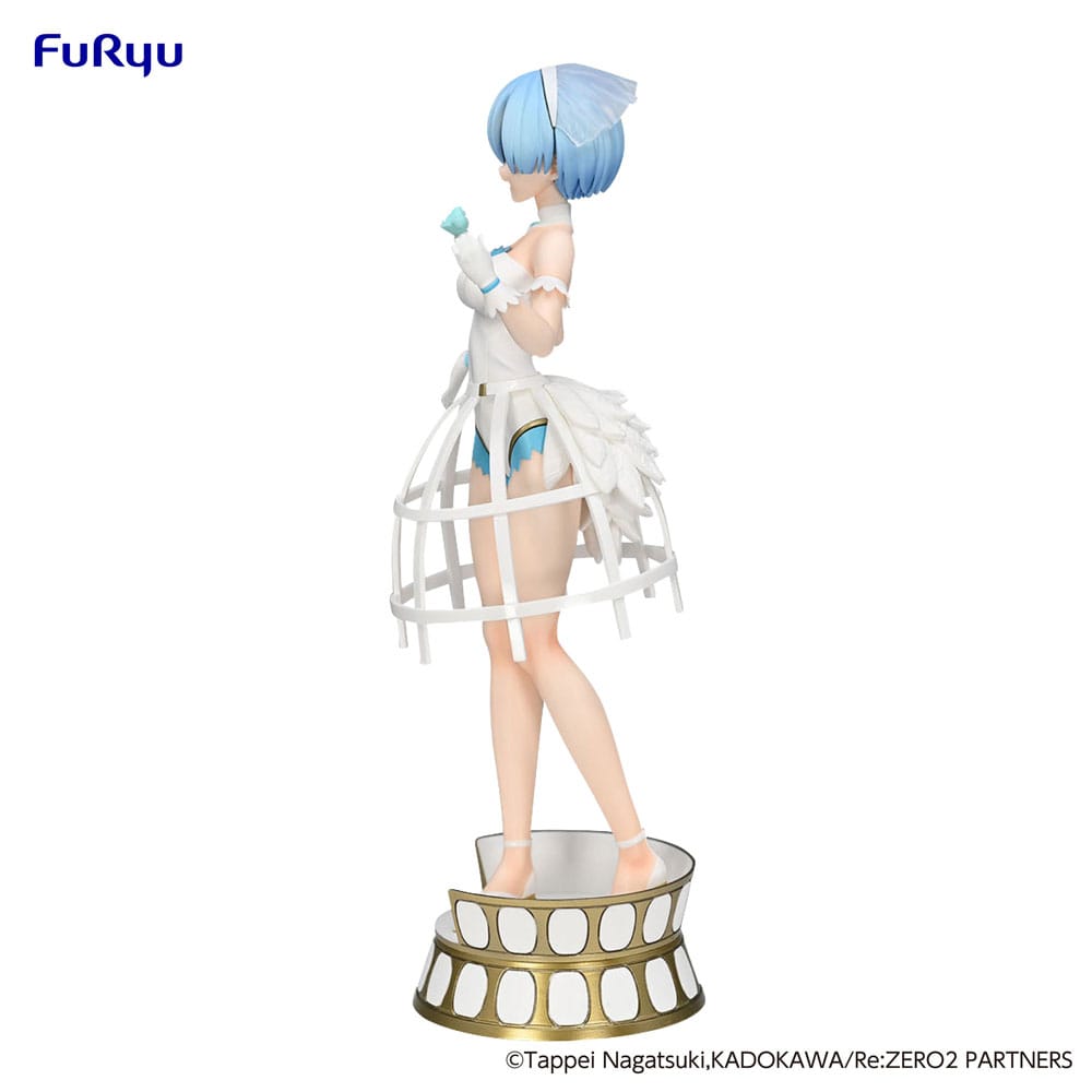 Re:Zero Exceed Creative PVC Statue Rem Cage Dress 22 cm Prizefiguren Yokina