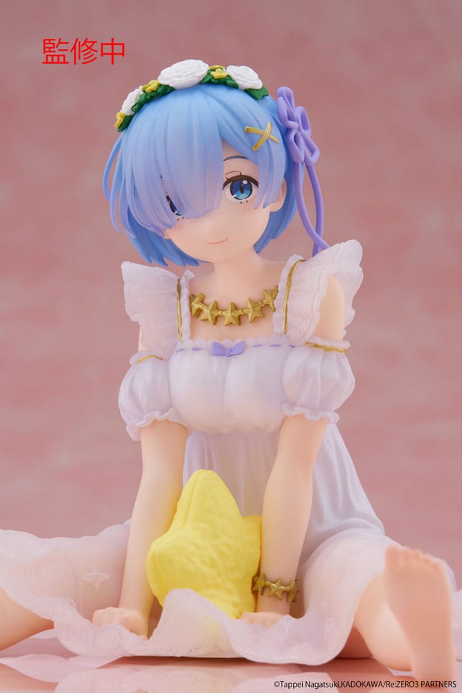 Re:Zero Precious PVC Statue Desktop Cute Figure Rem Star Dreamy Ver. 13 cm Prizefiguren Yokina