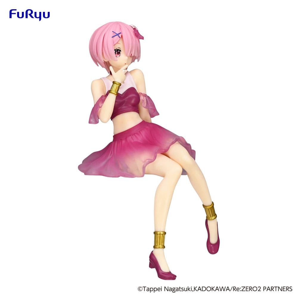 Re:Zero Starting Life in Another World Noodle Stopper PVC Statue Ram Twinkle Party Another Color Ver. 14 cm Prizefiguren Yokina