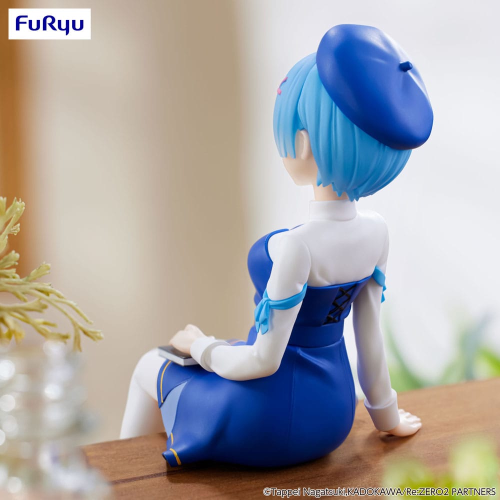 Re:Zero Starting Life in Another World Noodle Stopper PVC Statue Rem Book Girl Ver. 15 cm Prizefiguren Yokina