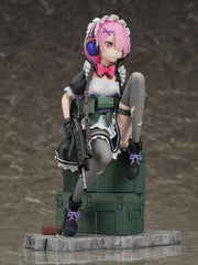 Re:Zero Starting Life in Another World PVC Statue 1/7 Ram Military Ver. 20 cm Scalefiguren Yokina