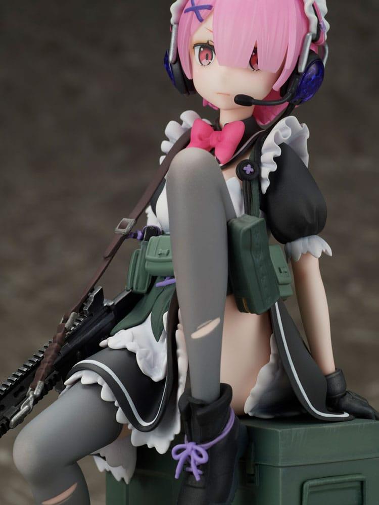 Re:Zero Starting Life in Another World PVC Statue 1/7 Ram Military Ver. 20 cm Scalefiguren Yokina