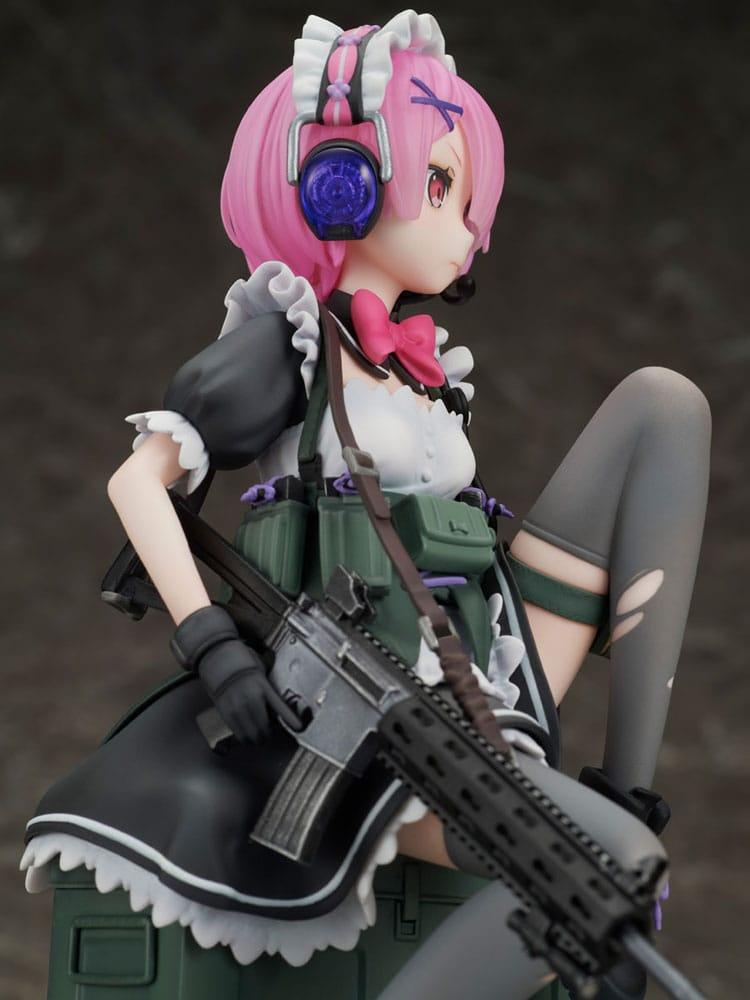 Re:Zero Starting Life in Another World PVC Statue 1/7 Ram Military Ver. 20 cm Scalefiguren Yokina