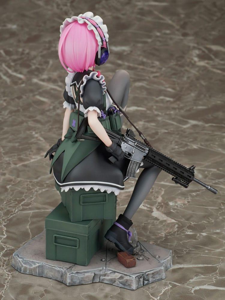 Re:Zero Starting Life in Another World PVC Statue 1/7 Ram Military Ver. 20 cm Scalefiguren Yokina