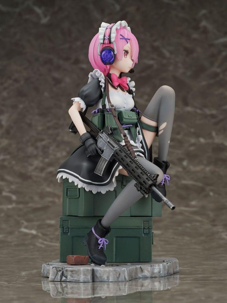Re:Zero Starting Life in Another World PVC Statue 1/7 Ram Military Ver. 20 cm Scalefiguren Yokina