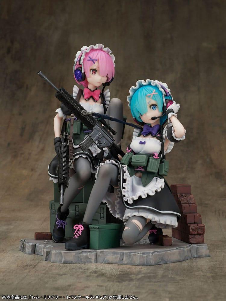 Re:Zero Starting Life in Another World PVC Statue 1/7 Ram Military Ver. 20 cm Scalefiguren Yokina