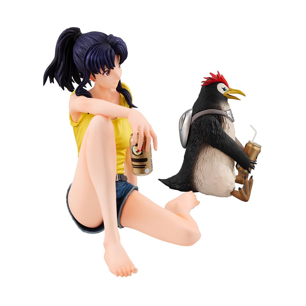 Rebuild of Evangelion Gals PVC Statue Misato Katsuragi & Pen Pen Vol. 2 11 cm Prizefiguren Yokina