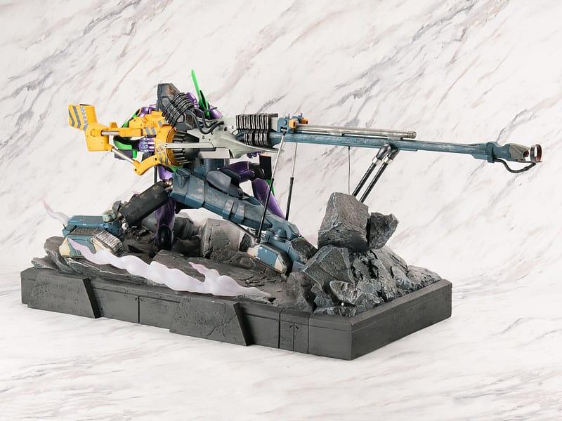 Rebuild of Evangelion Operation Statue Yashima Evangelion Unit-01 Premium Metallic Color Ver. 68 cm Prizefiguren Yokina