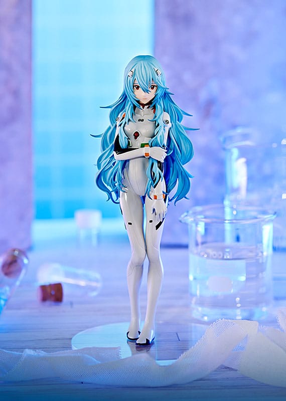 Rebuild of Evangelion Pop Up Parade PVC Statue Rei Ayanami: Long Hair Ver. (3rd-run) 17 cm Prizefiguren Yokina