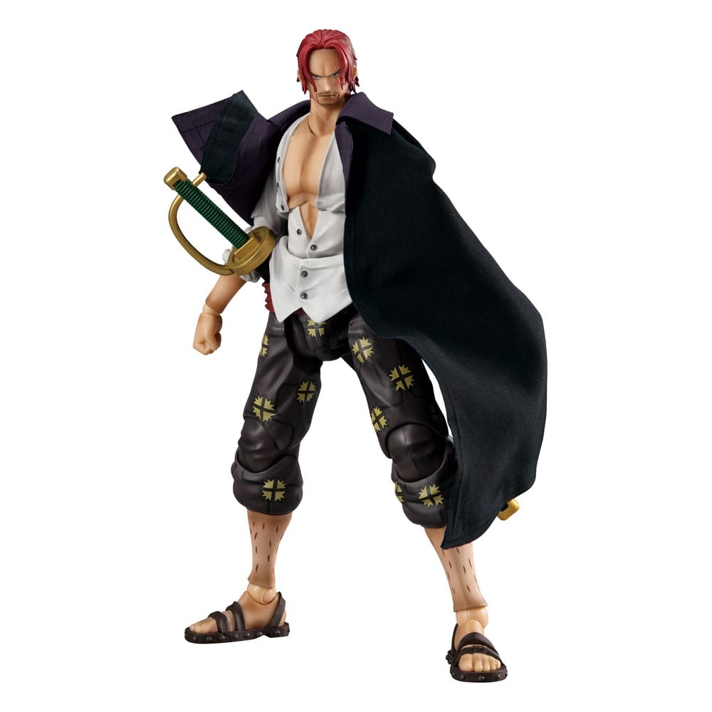 Red-haired Shanks Ver. 1.5 Variable Action Heroes Actionfigur 19 cm One Piece Figmas Yokina