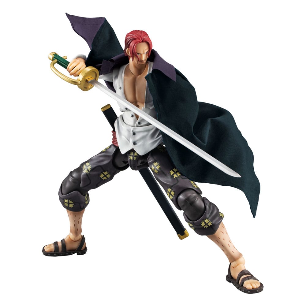 Red-haired Shanks Ver. 1.5 Variable Action Heroes Actionfigur 19 cm One Piece Figmas Yokina