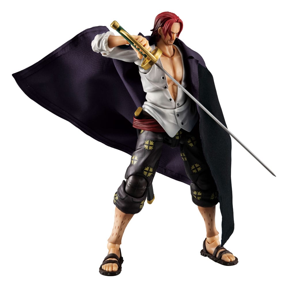 Red-haired Shanks Ver. 1.5 Variable Action Heroes Actionfigur 19 cm One Piece Figmas Yokina