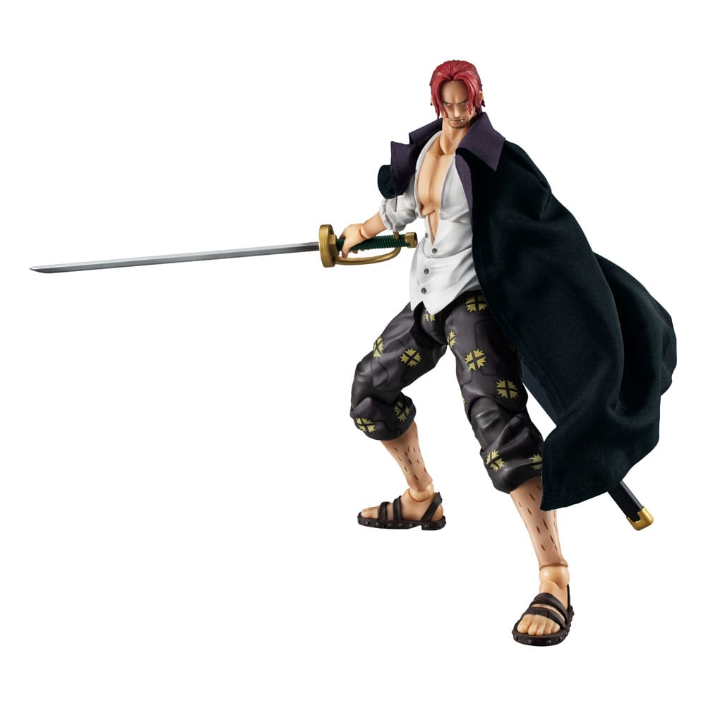Red-haired Shanks Ver. 1.5 Variable Action Heroes Actionfigur 19 cm One Piece Figmas Yokina